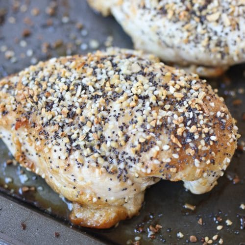 Everything Bagel Chicken Breasts (Healthy + Gluten Free) Abbey's Kitchen