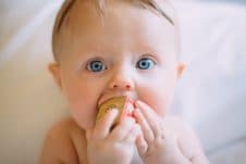 We look at the new guidelines on allergen introduction and discuss how and when to introduce food allergens to babies with baby led weaning or spoon-feeding.