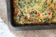 These Kale Pepper Baby Frittata Fingers are the perfect breakfast for Baby Led Weaning (BLW) because it's a delicious high iron meal.