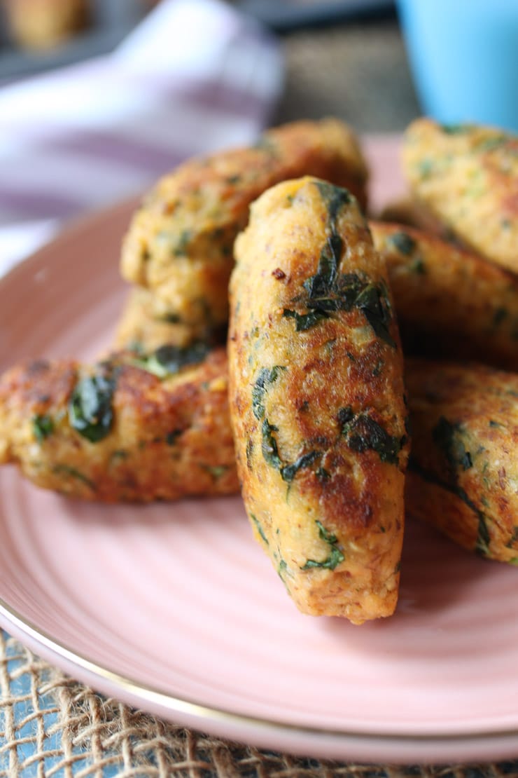 Salmon Sweet Potato Fritters