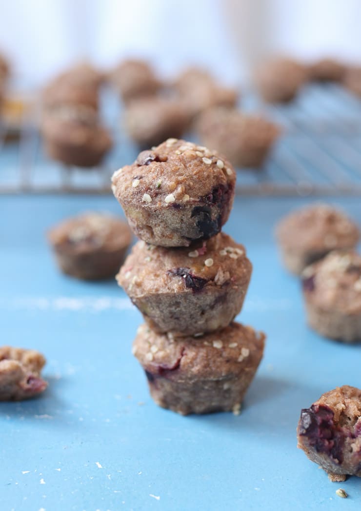 Mini Banana Muffins for Baby Led Weaning Abbey's Kitchen