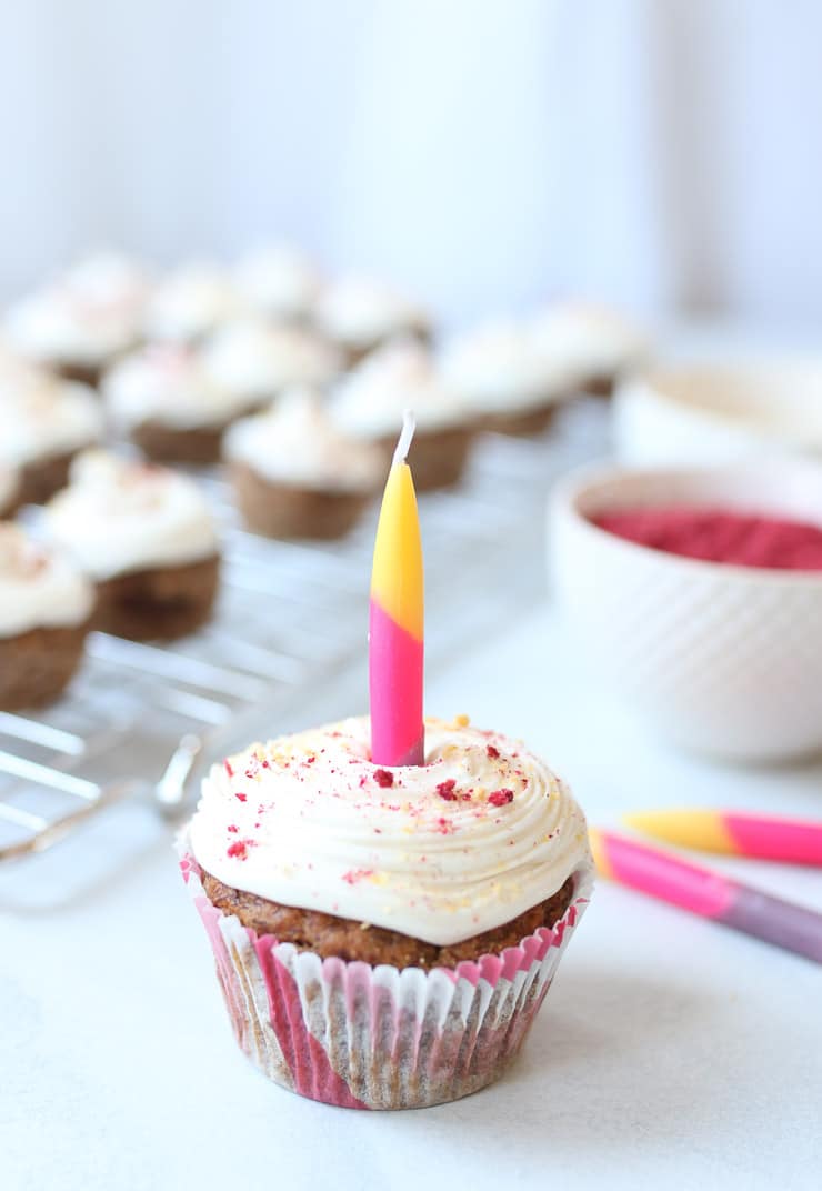 Vegan 1st Birthday Cupcake for Baby | No Sugar Added, Nut ...