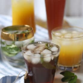 Top five healthy hydrating low sugar drinks.