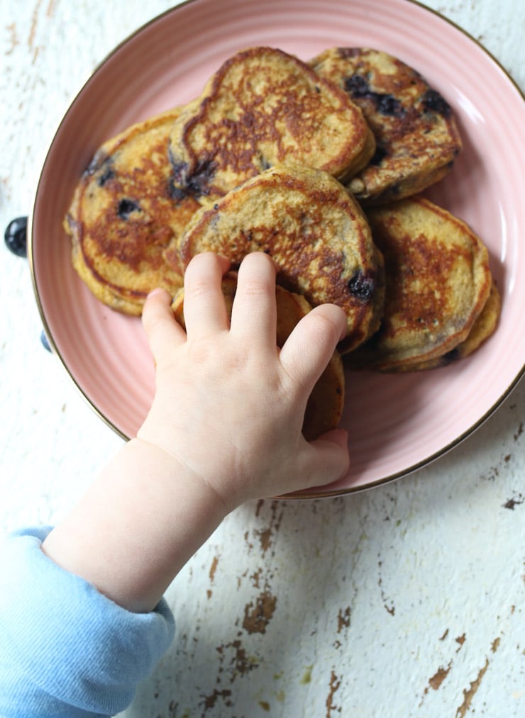 BLW Baby Cereal Protein Pancakes-image