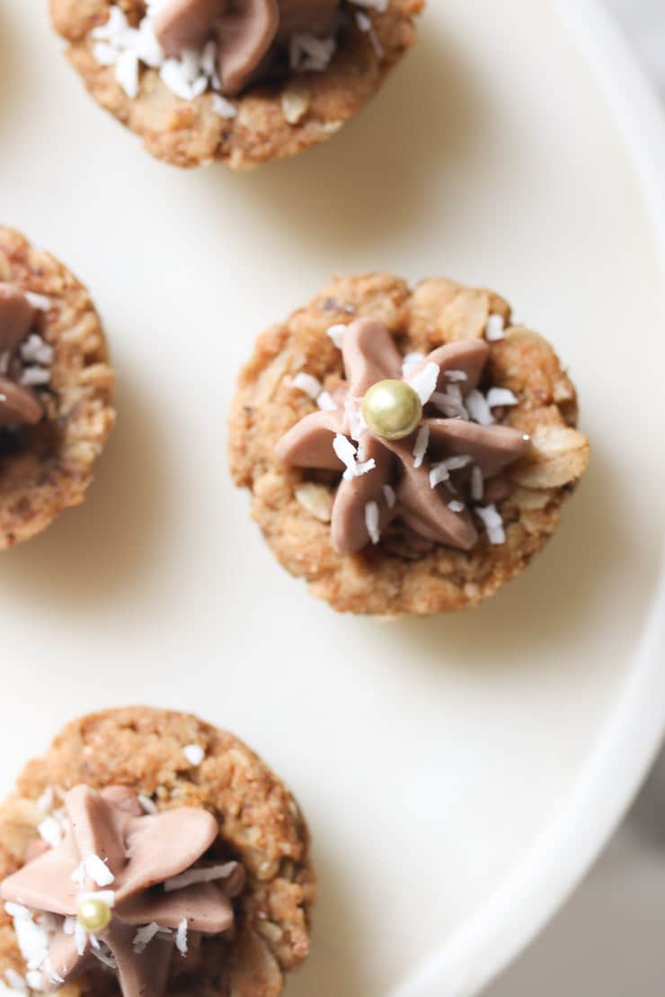 Oatmeal Cookie Cups with Chocolate Mousse Abbey's Kitchen