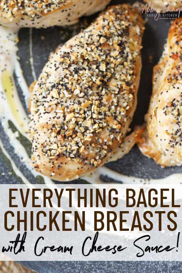 Everything Bagel Chicken Breasts (Healthy + Gluten Free) Abbey's Kitchen