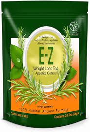 Bag of E-Z tea. 