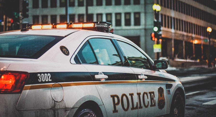 Police car.