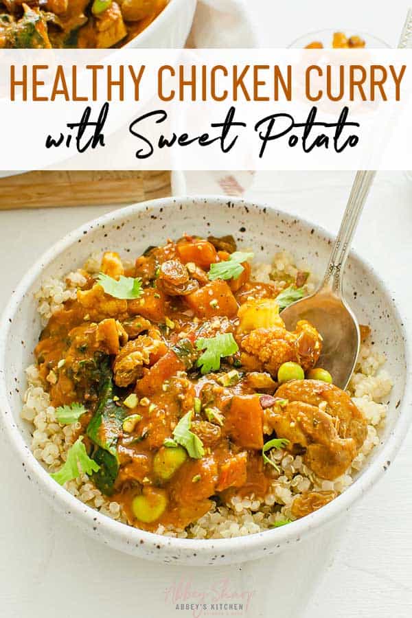 Chicken Sweet Potato Curry (High Protein One Pot Meal)