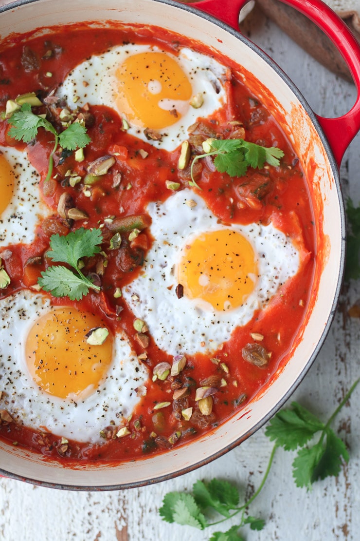 Shakshuka Breakfast with Curry Spice - Abbey's Kitchen