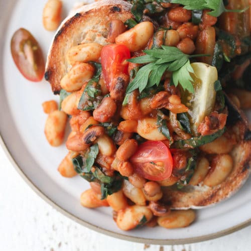 Beans on Toast (Healthy, Vegan, Easy!) Abbey's Kitchen