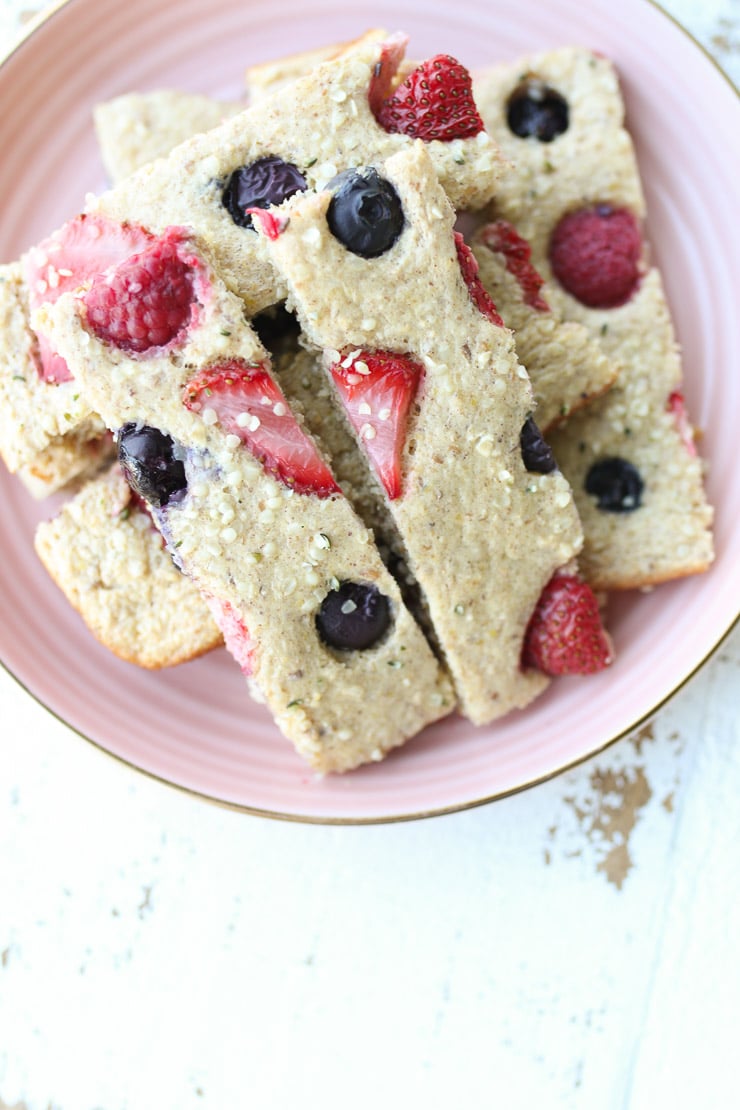 BLW Protein Sheet Pan Pancake Fingers-image