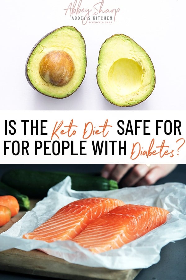 images of keto foods like salmon and avocado 