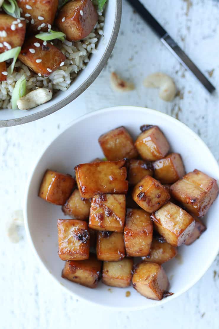 Healthy Air Fryer Tofu (Easy Vegan Recipe) Abbey's Kitchen