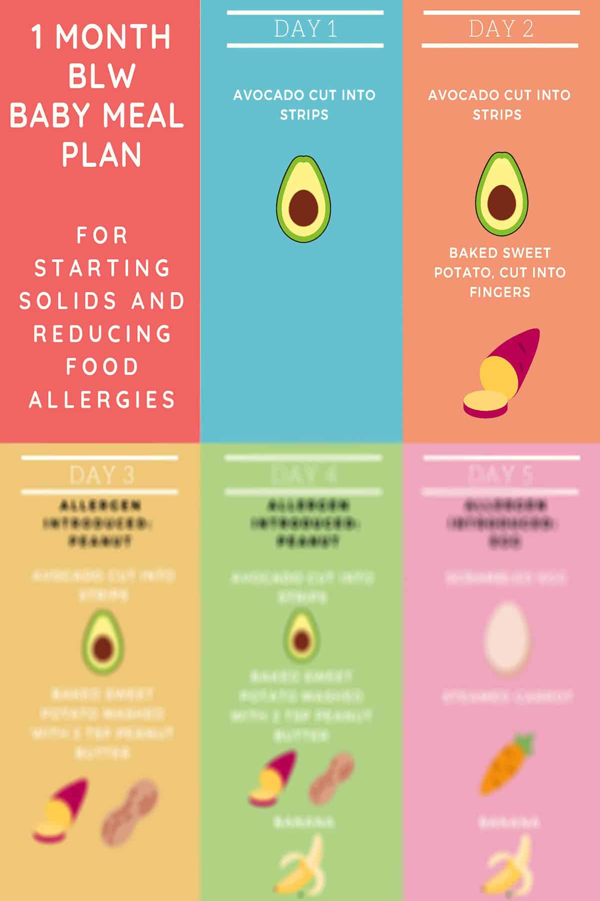 Baby Led Weaning Meal Plan For 6 12 Month Old Babies A Dietitian s 