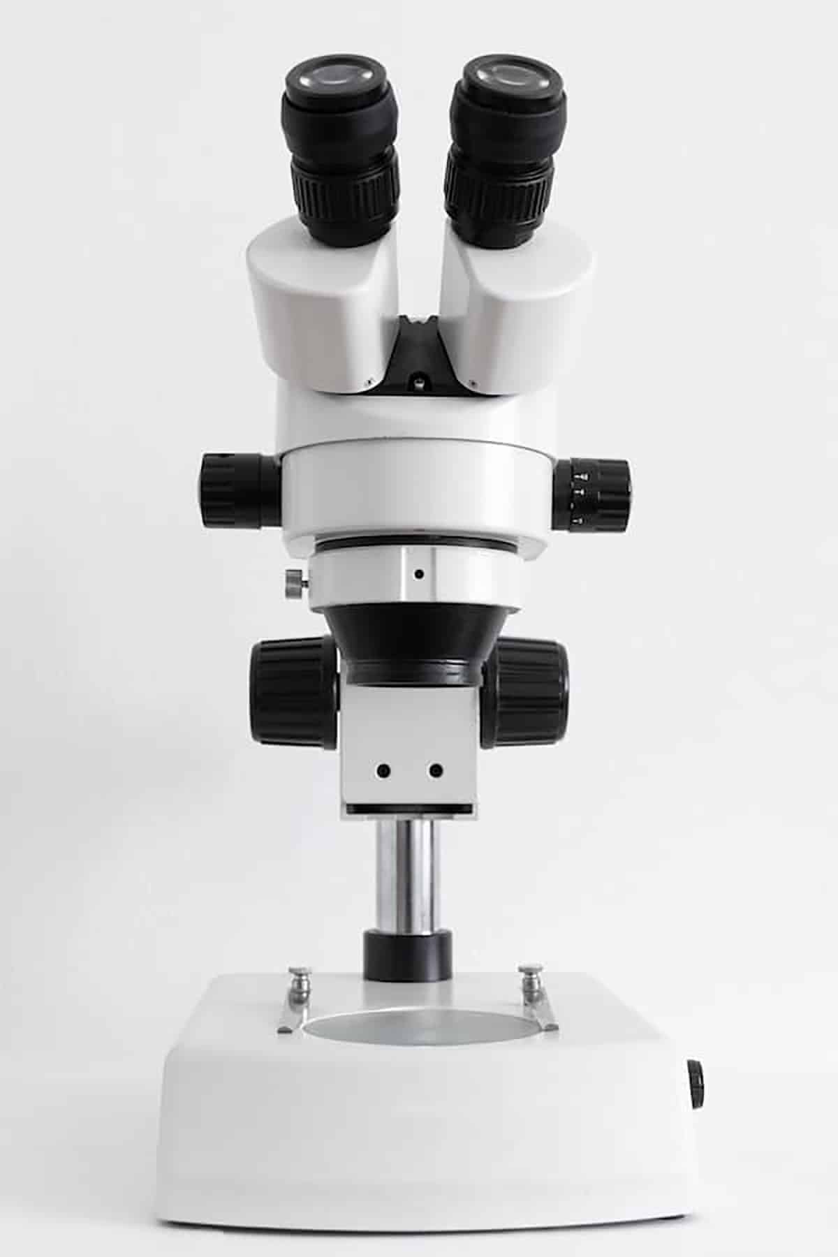 A white microscope to examine is soy formula is bad for babies. 