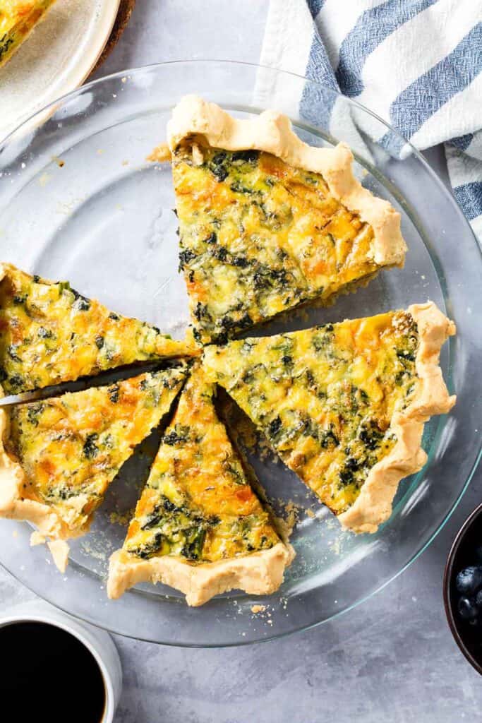 Gluten Free Quiche with Kale and Butternut Squash Abbey's Kitchen