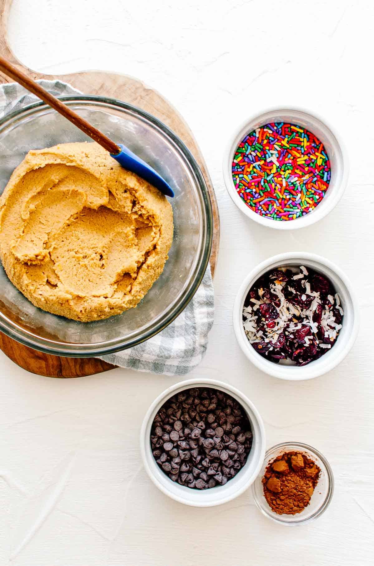 Healthy Chickpea Cookie Dough (4 Ways!) Abbey's Kitchen