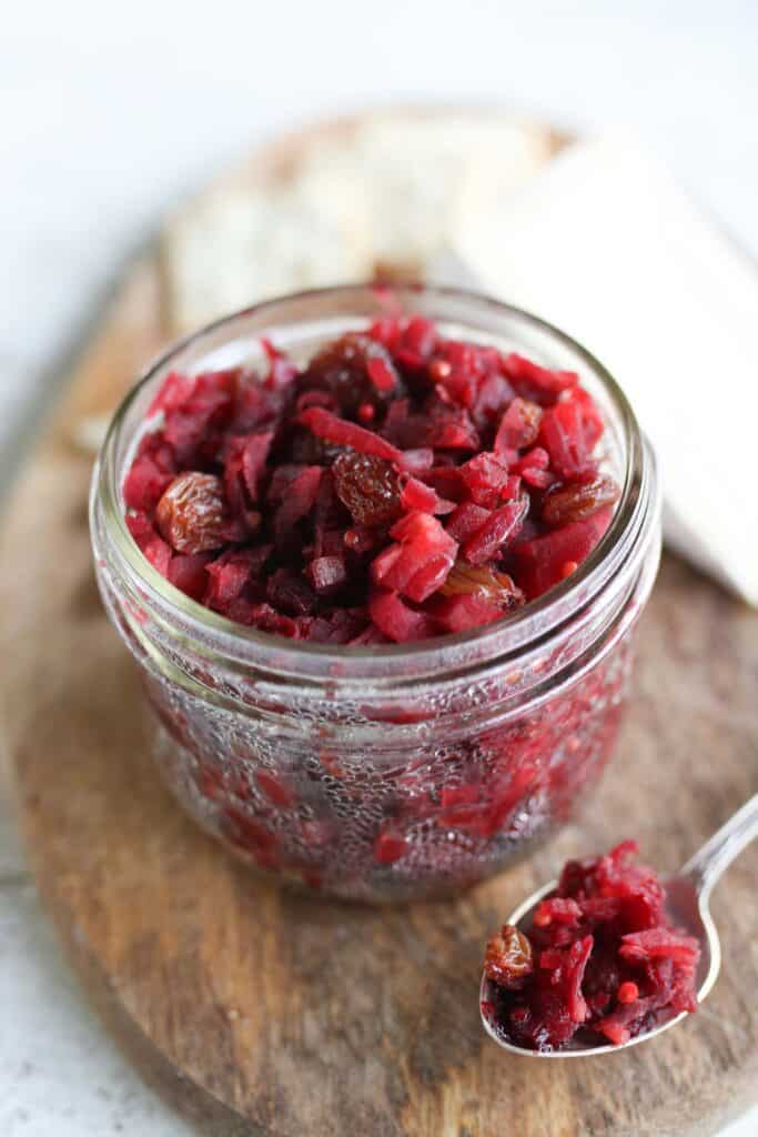 Apple Chutney with Beets & Ginger Abbey's Kitchen