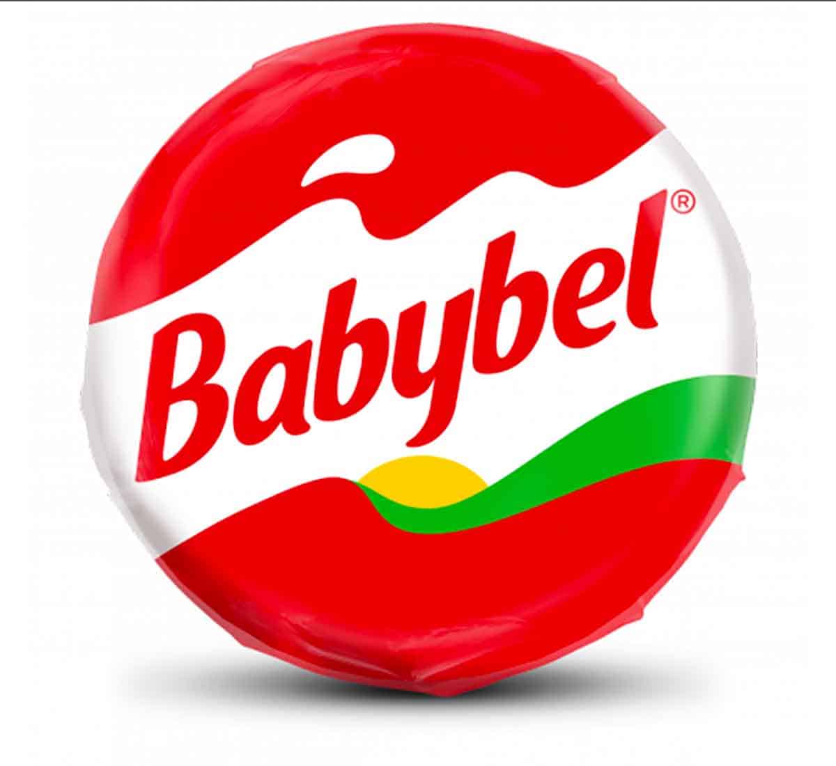 A whole piece of babybel cheese. 