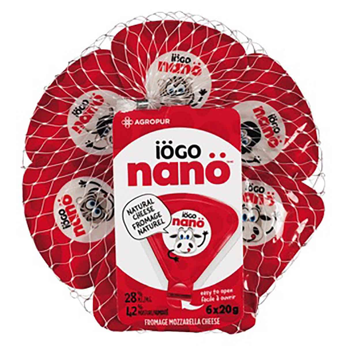 A package of nano cheese rolls. 