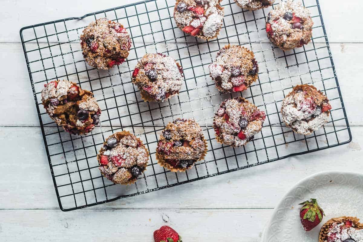 Easy Bread Pudding Muffins with Berries FamilyFriendly Breakfast