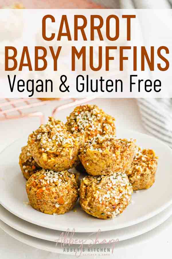 Baby Muffins with Carrots (Healthy + No Sugar Added) Abbey's Kitchen