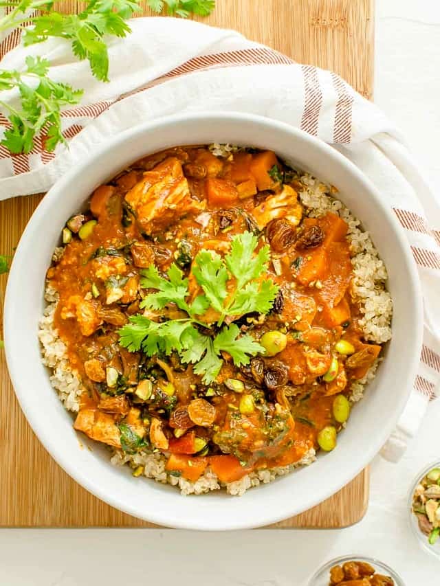 Chicken Curry with Sweet Potatoes
