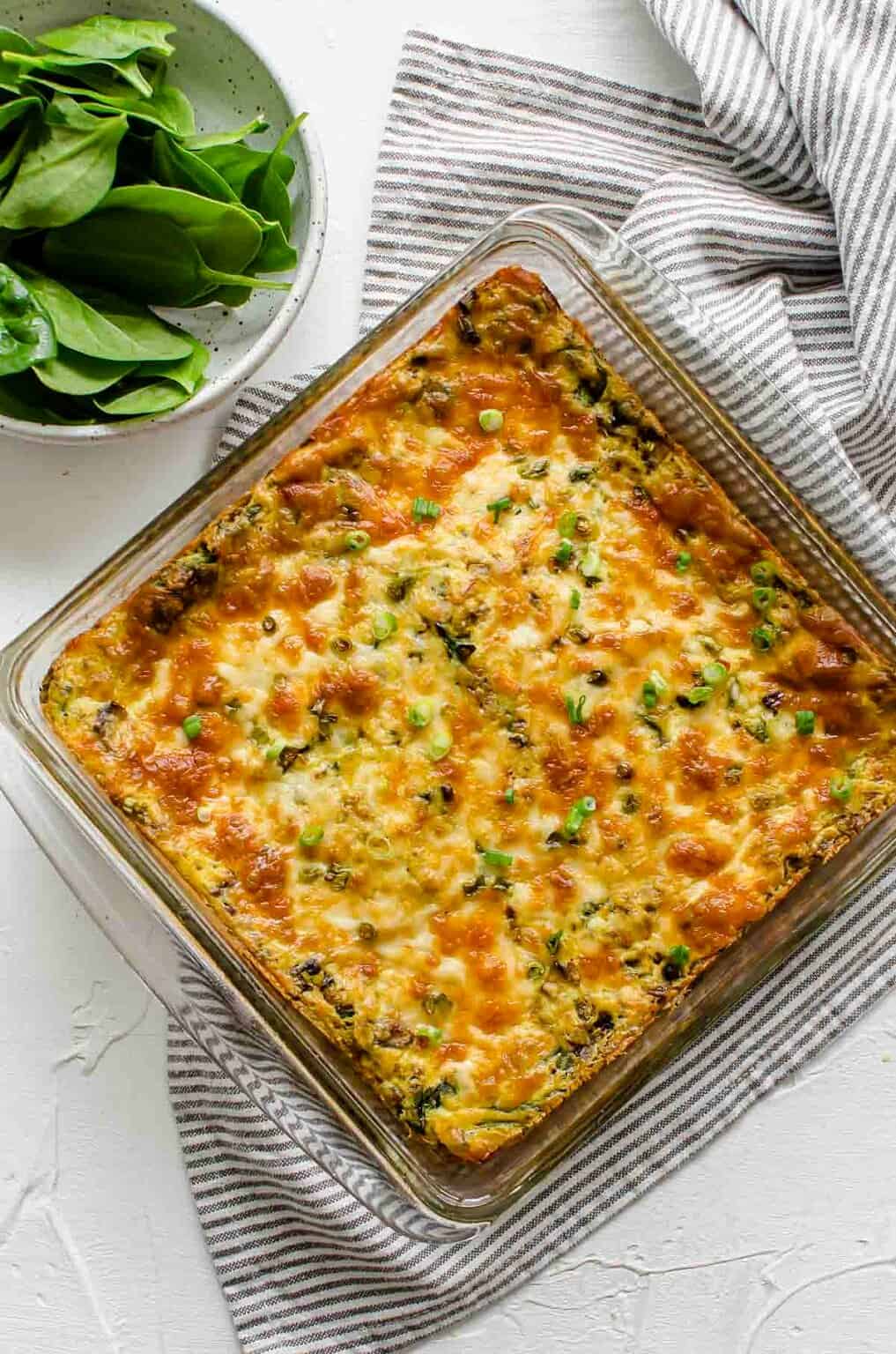 Vegan Breakfast Casserole (Gluten Free)