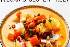 Gochujang Chickpea Soup - Plant Based RD