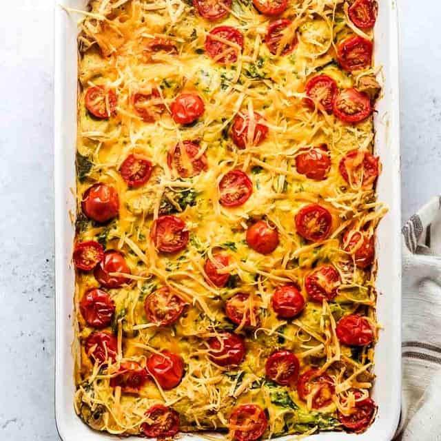 Vegan Strata (Healthy, Egg Free) Abbey's Kitchen