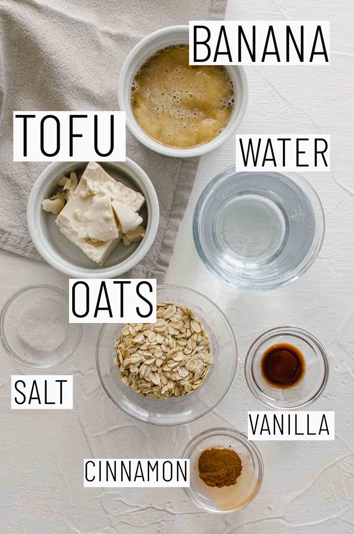 Flat lay image of recipe ingredients.