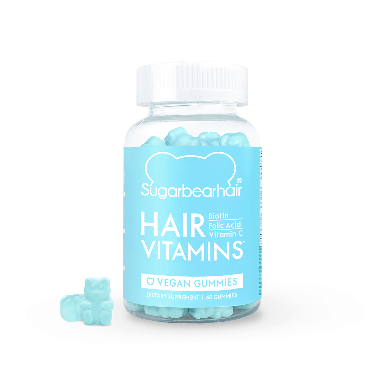 Image of sugar bear hair supplement. 
