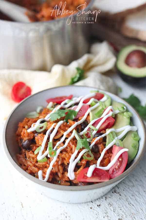 Enchilada Bowl (Easy Vegan One Pot Meal)