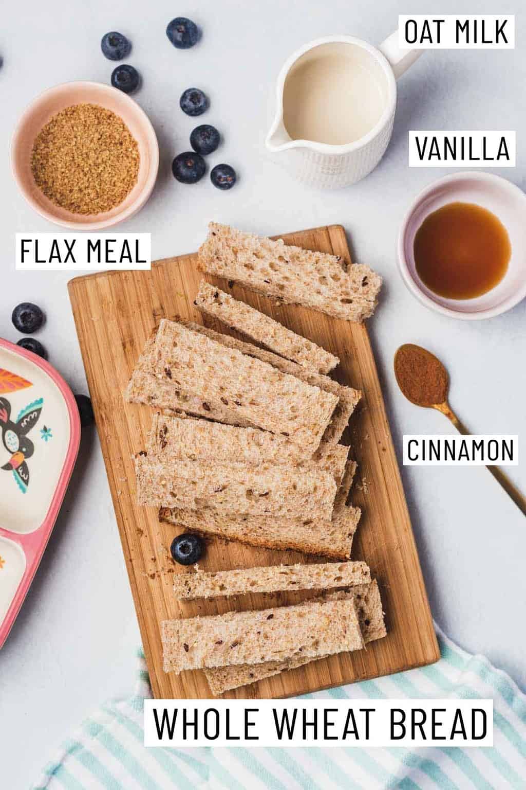 BLW French Toast Sticks Recipe (Vegan) Abbey's Kitchen