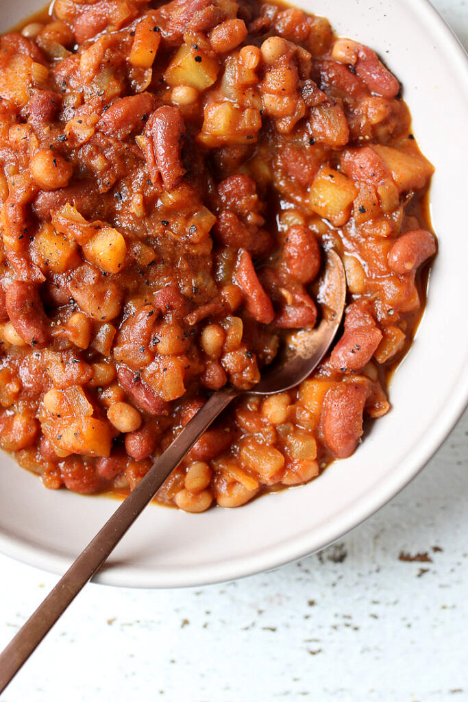 Vegan Baked Beans Recipe Instant Pot Recipe + No Sugar Added Abbey