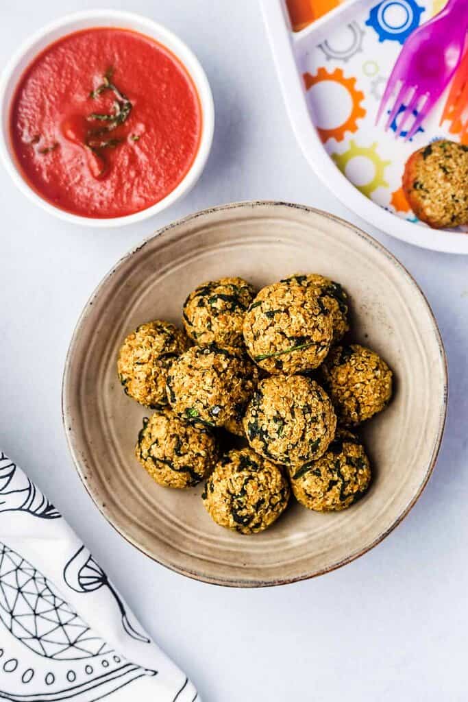 Quinoa Balls Recipe Vegan, BLW Friendly Abbey's Kitchen
