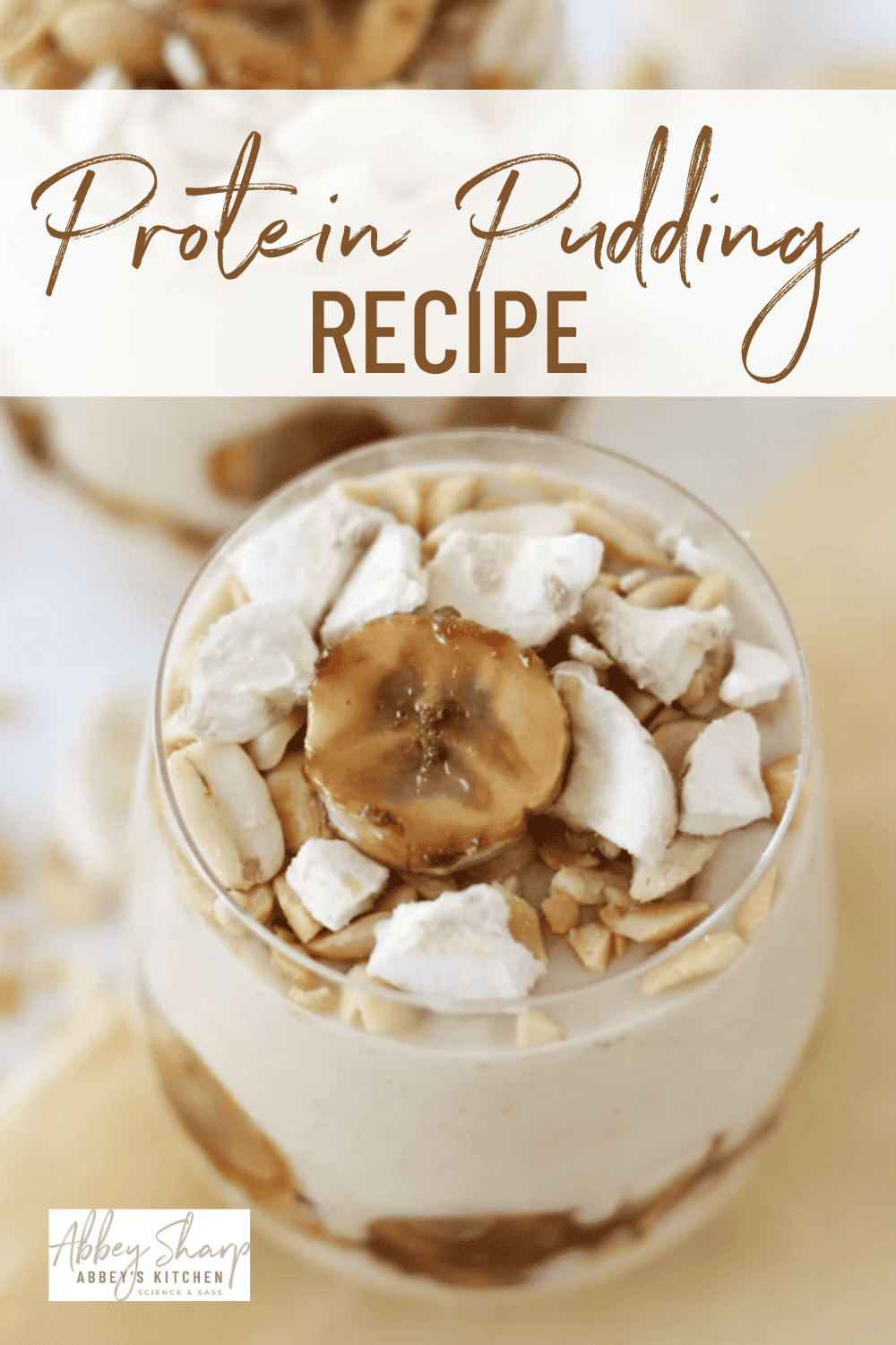 Protein Pudding Recipe with Bananas and Peanut Butter