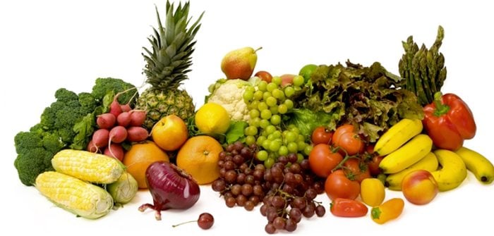 variety of fresh fruit