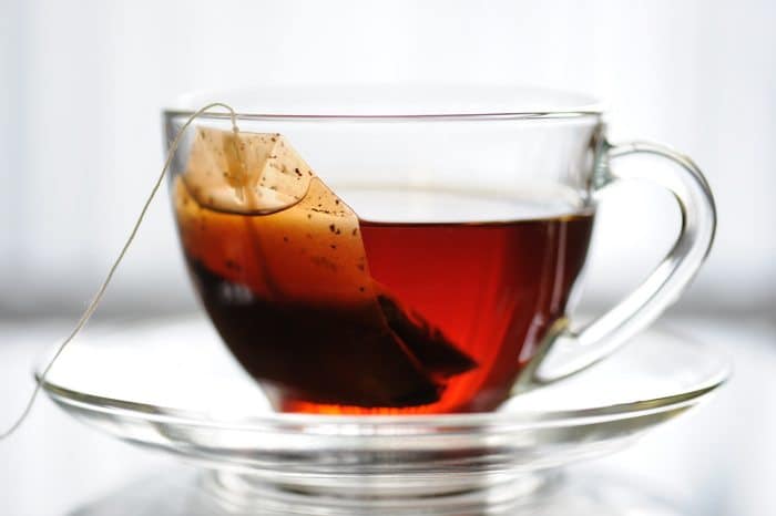 Drinking tea as a natural metabolism booster.